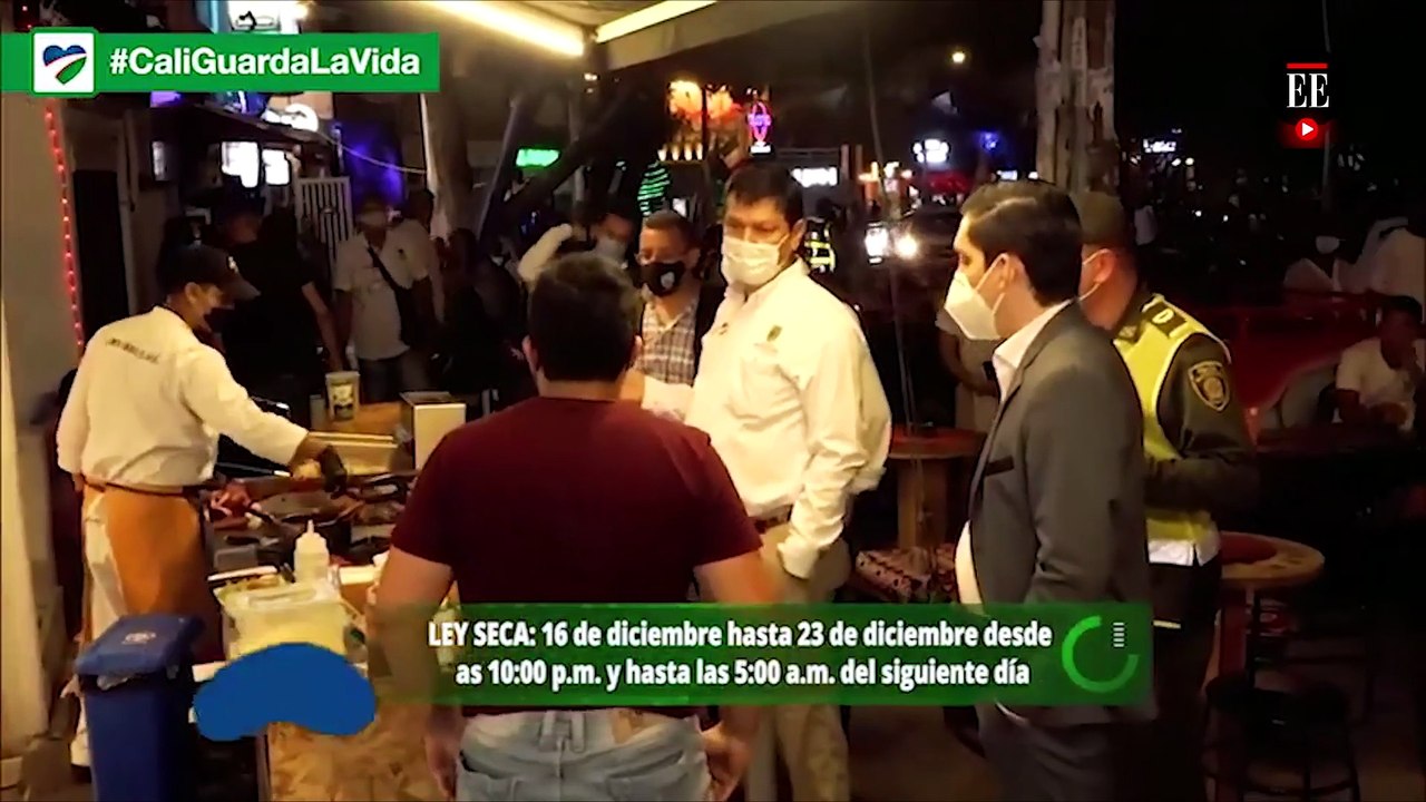Navidad y Año Nuevo con ley seca y toque de queda en las principales ciudades de Colombia