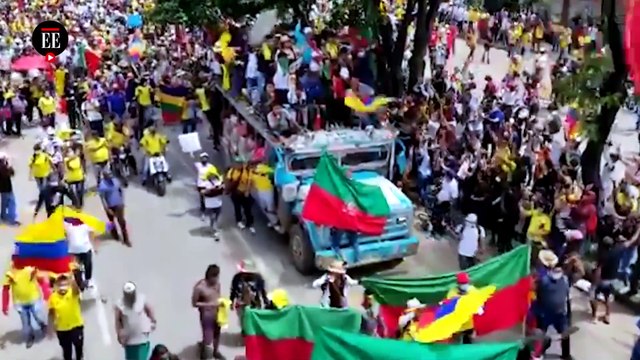 Paro Nacional: pese al retiro de la Reforma Tributaria hubo manifestaciones pacíficas en Bogotá