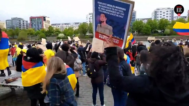 Paro Nacional en el mundo: manifestaciones de colombianos en otros países
