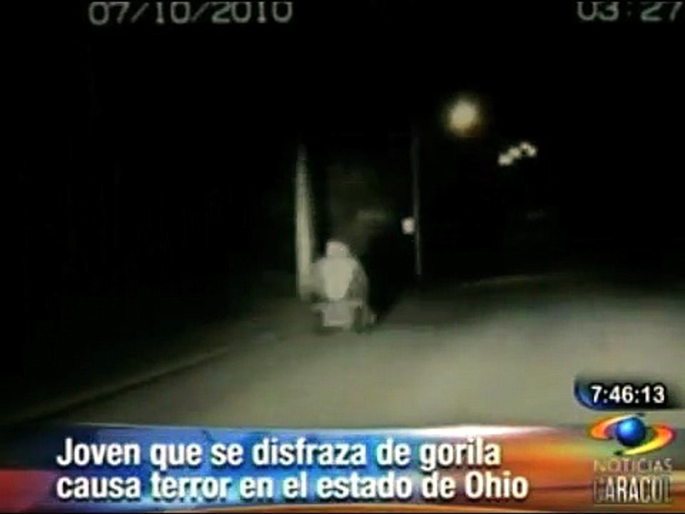 Gorila humano en Ohio