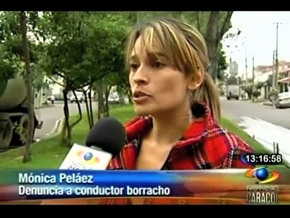 Video de conductor ebrio