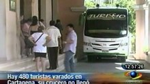 480 turistas varados en Cartagena