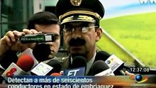 Conductores ebrios en Bogotá