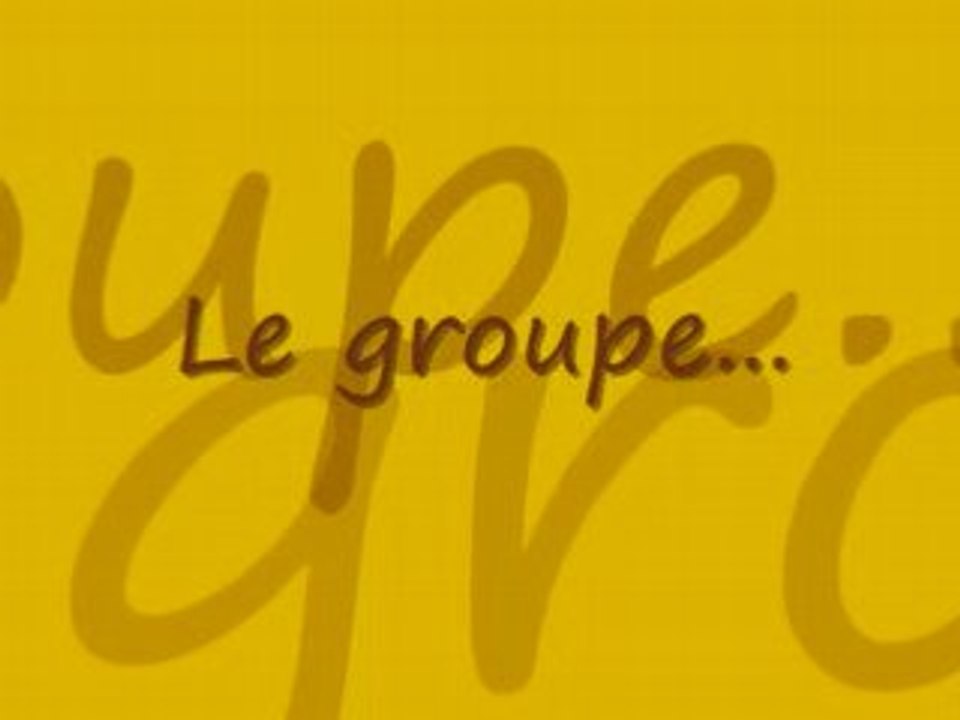 Le groupe!
