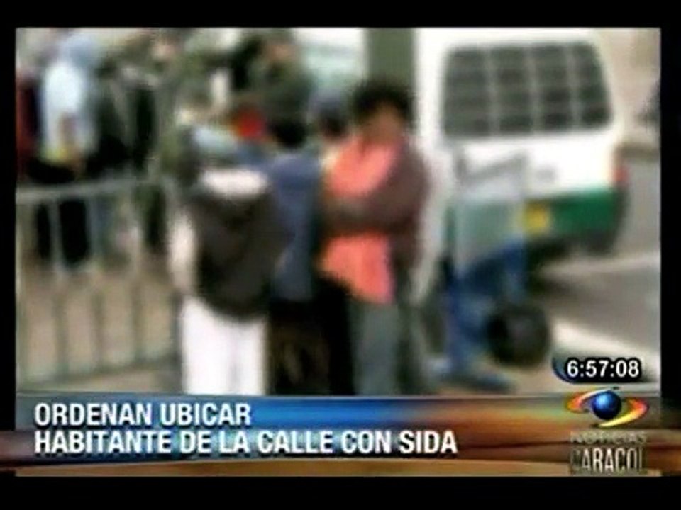 Ordenan ubicar habitante de la calle con VIH