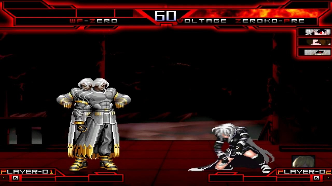 WF Zero VS. Voltage Zeroko Pre, Angelique-Pre, Devil Wicked Kyo and Devourer Element