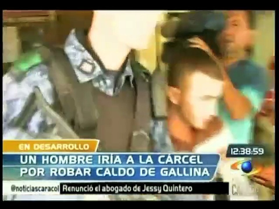 Hombre iría a la cárcel por robo de caldo de gallina