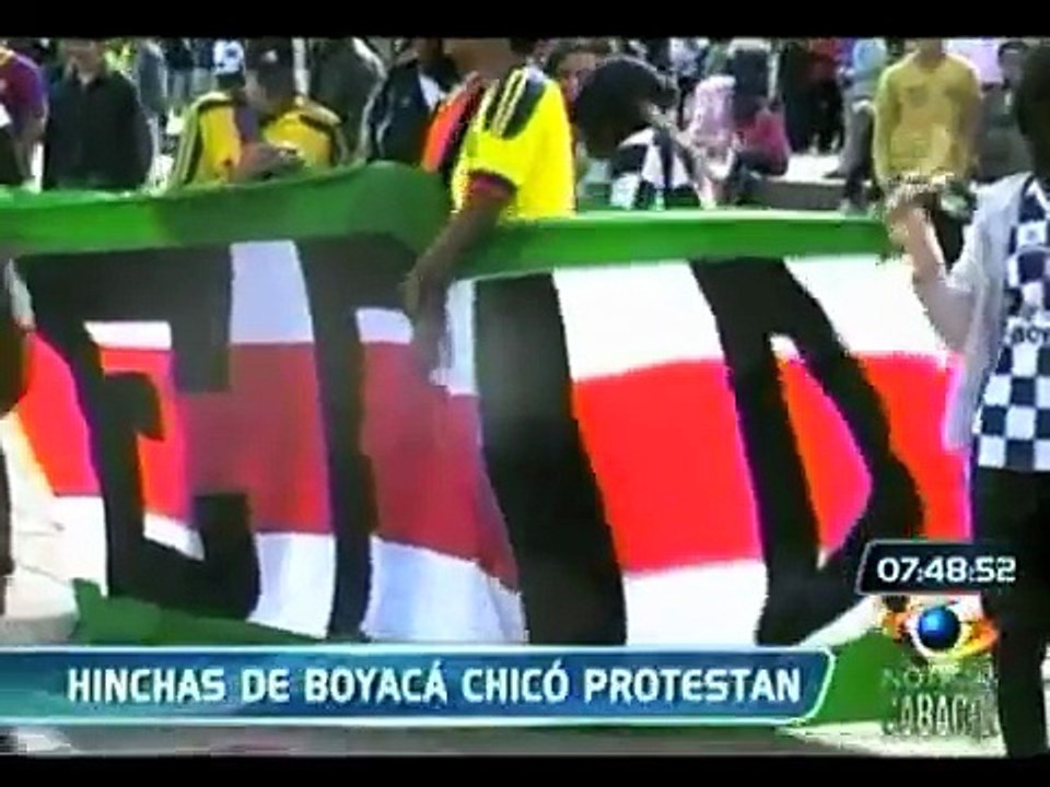 Hinchas del Boyacá Chicó piden que el equipo se quede en Tunja