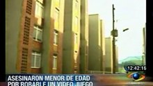 Menor asesinado por robarle un videojuego