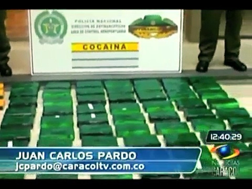 Coca incautada en ElDorado