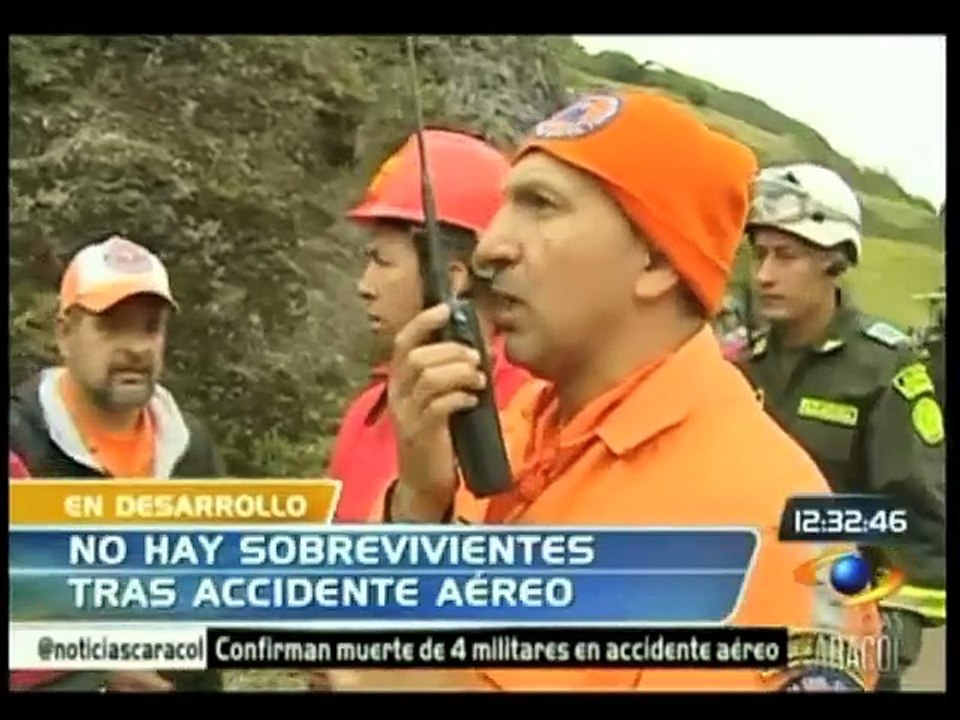 No hay sobrevivientes en accidente aéreo de avioneta del Efército