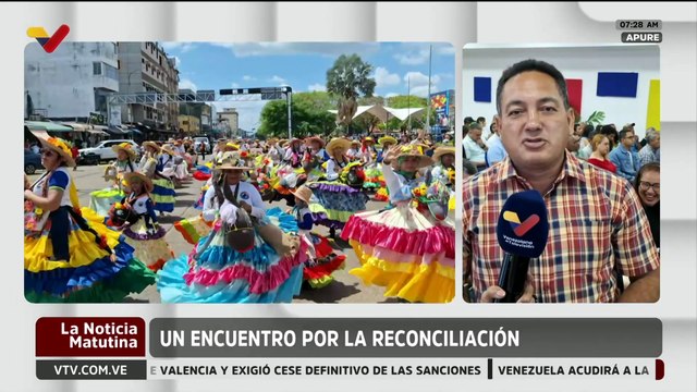 Gremios y sectores religiosos participaron en peregrinación por la paz y cese de las sanciones