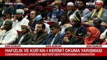 Cumhurbaşkanı Erdoğan: Müslümanlar olarak zorlu bir dönemden geçiyoruz