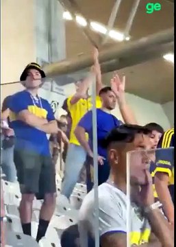 Un hincha de Boca fue detenido por gestos racistas ante Cruzeiro