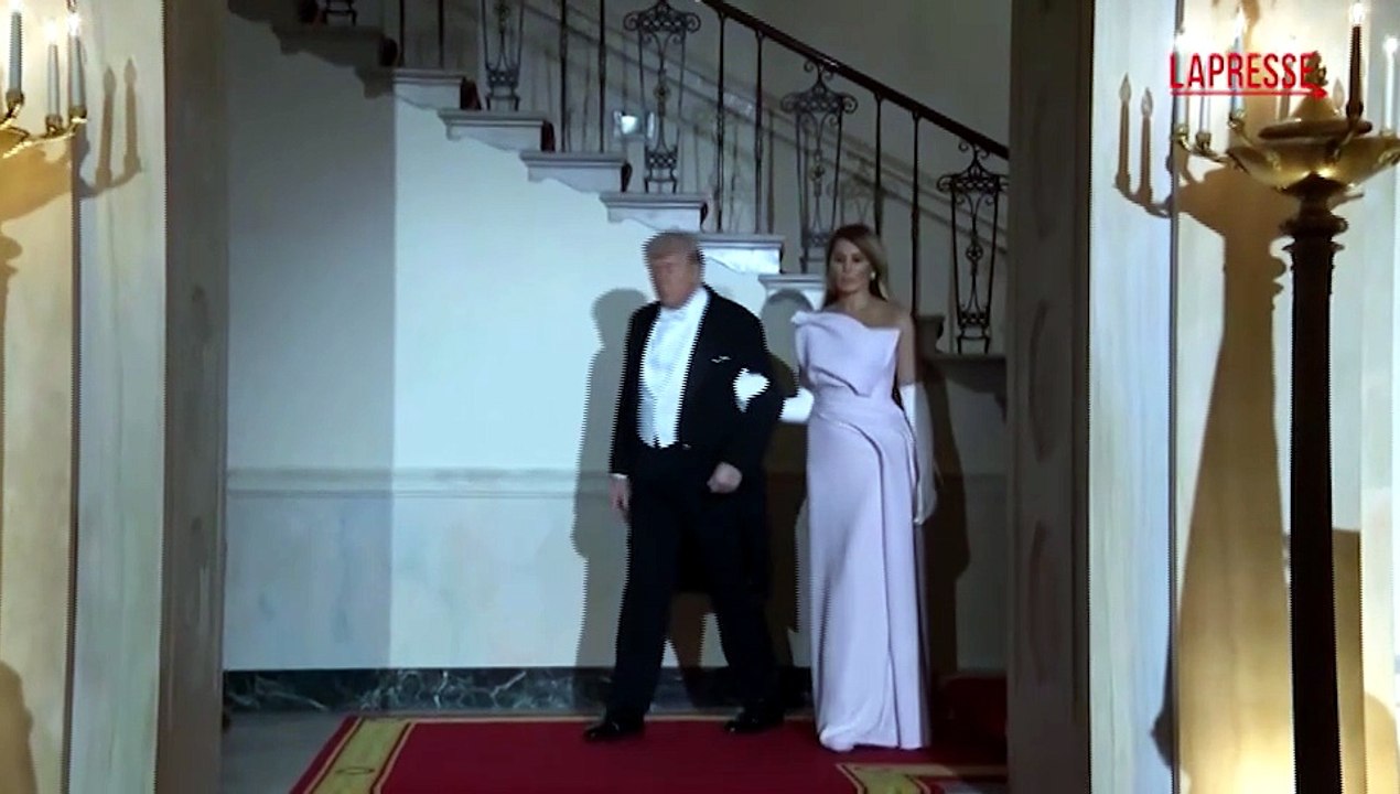 Re Carlo III e Camilla accolti alla Casa Bianca da Donald e Melania Trump