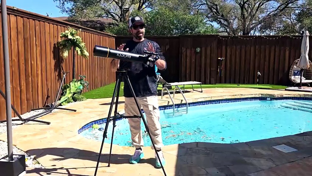 90mm Professional Telescope Review | High Power 700mm Astronomy Telescope for Adults & Beginners
