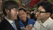 하정우-한동훈, 부산 구포시장서 조우...이준석도 '깜짝 만남' / YTN