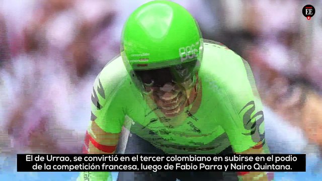 El histórico segundo lugar de Rigoberto Urán en el Tour de Francia | El Espectador