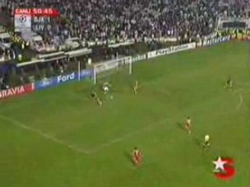 Besiktas-Liverpool 10 MN de Folies çArsı