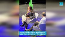 María Becerra habló del contexto laboral en Argentina y fue tajante