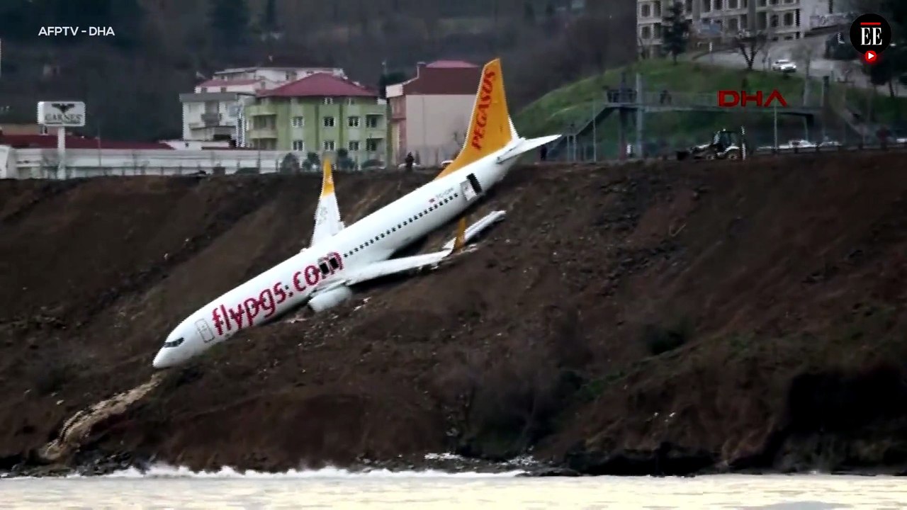 Avión estuvo a punto de caer al mar tras presentar problemas durante el aterrizaje | El Espectador