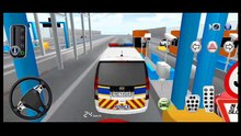Police Car drive in highway 3D driving class