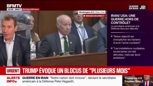 Marschall Truchot : Trump évoque plusieurs mois de blocus - 29/04