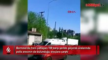 İzmir Bornova'da freni arızalanan TIR 6 araca çarptı. Ölü ve yaralılar var