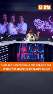 Caroline Aquino congeló sus óvulos: “Estoy trabajando para ser mamá otra vez”