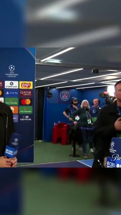 El jocoso intercambio entre Luis Enrique y Kompany tras el partido de ayer