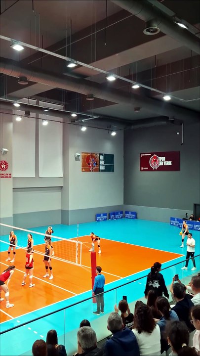 İlk Set Sonucu - Beşiktaş 12-25 Eczacıbaşı - Genç Kızlar Süper Ligi 18. Hafta