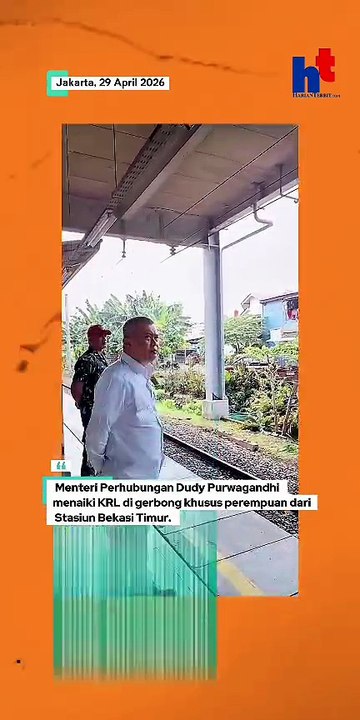 Menhub Dudy Purwagandhi Tolak Usulan Gerbong Wanita di Tengah KRL