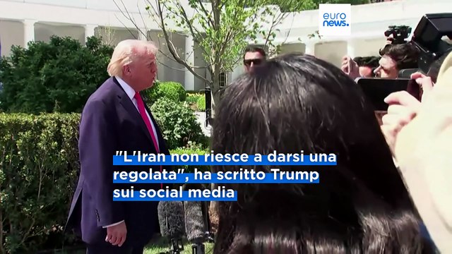 Trump minaccia ancora Teheran mentre l'esercito Usa prepara nuovi attacchi sull'Iran
