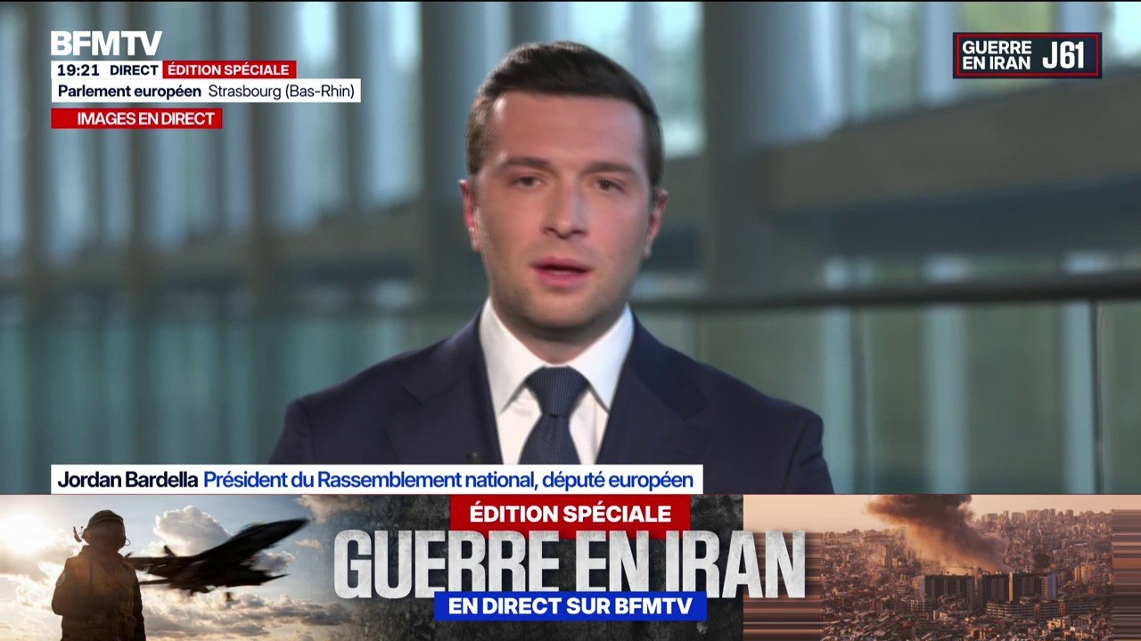 Propos d'Emmanuel Macron sur "les mabouls": "Un président de la République ne devrait pas dire cela", fustige Jordan Bardella