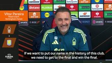 Pereira taking inspiration from Forest's European history