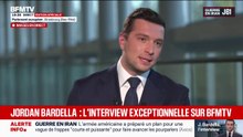 Présidentielle 2027: "Je me prépare à être chef du gouvernement", confie Jordan Bardella