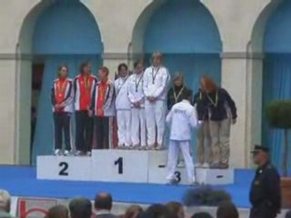Podium classique  équipe dame
