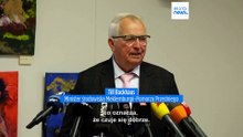 Zwrot akcji. Timmy był tuż przed metą, ale dwumetrowe fale zmuszają jednak holownik do zawrócenia