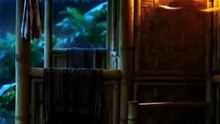 Cozy Bamboo House in the Rain 🌧️ Relaxing Nature Sounds for Sleep