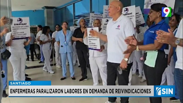 Protestas de enfermeras exigen mejoras laborales | Primera Emisión SIN