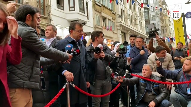Protestas en Turquía: sube la tensión tras el arresto del alcalde Imamoglu