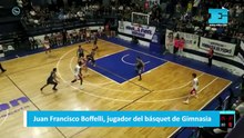 Juan Francisco Boffelli, jugador del básquet de Gimnasia