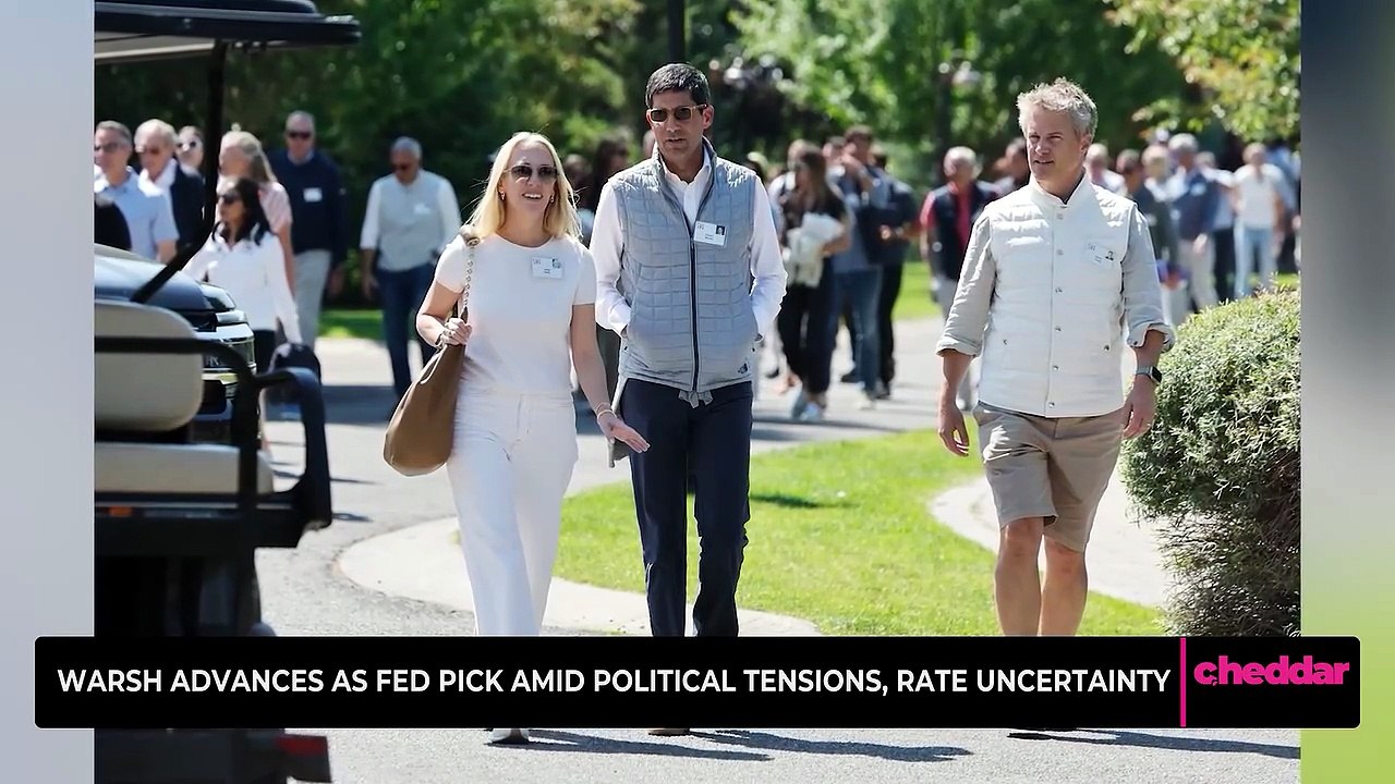 Warsh Advances as Fed Pick Amid Political Tensions, Rate Uncertainty