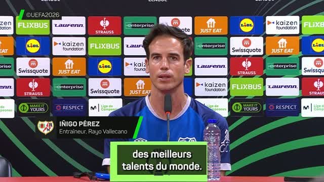 Rayo Vallecano - L'entraîneur se méfie du jeu offensif de Strasbourg