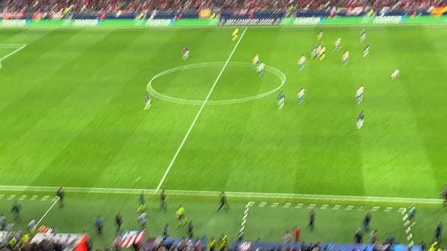 Lo que no se vio del post del Atlético: JULIÁN ALVAREZ K.O. tras la LESIÓN y con SUS COMPAÑEROS