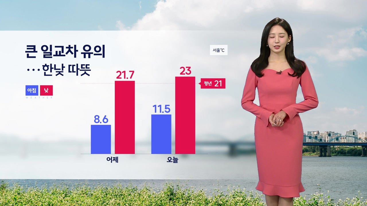 [출근길 YTN 날씨 4/30] 오늘 큰 일교차 큰 봄 날씨...늦은 오후부터 남부 비 / YTN