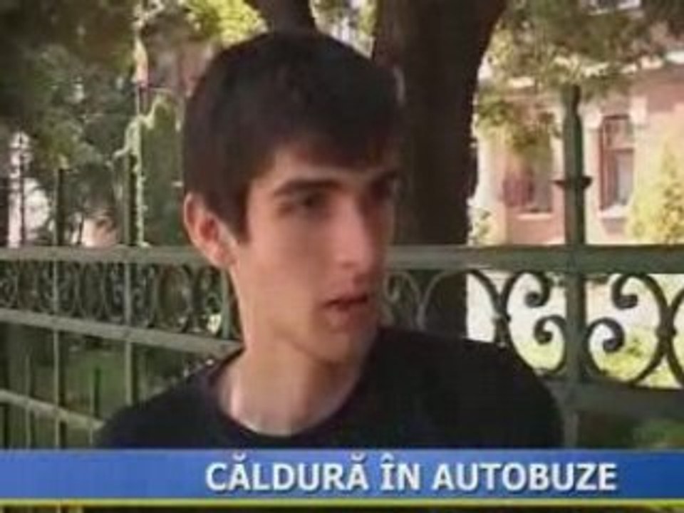 Caldura in autobuze