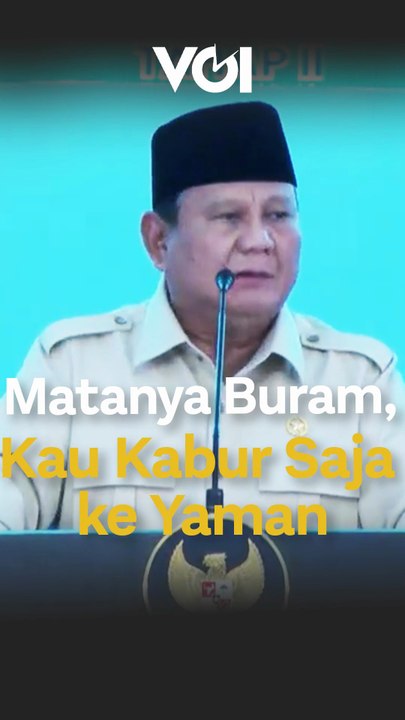 Presiden Prabowo Bilang Begini Soal Indonesia Gelap