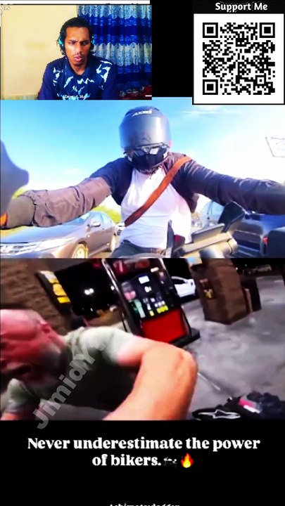 Never Mess With Bikers: Gas Station Fight Ends Bad