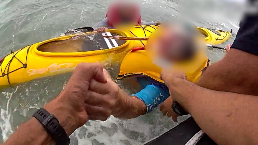 Two men rescued after their kayak capsized | Newcastle Herald ...